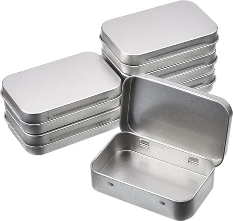 mini metal tin box|small square tin containers.